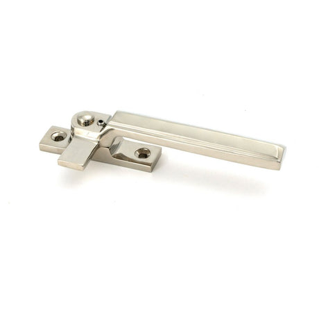 From The Anvil - Polished Nickel Locking Art Deco Fastener - RH | Sku. 51921 | Trade Door Handles.