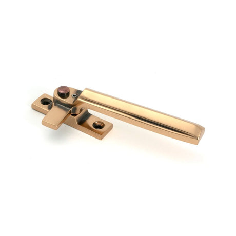 From The Anvil - Polished Bronze Locking Art Deco Fastener - RH | Sku. 51924 | Trade Door Handles.
