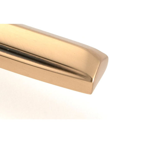 From The Anvil - Polished Bronze Locking Art Deco Fastener - RH | Sku. 51924 | Trade Door Handles.