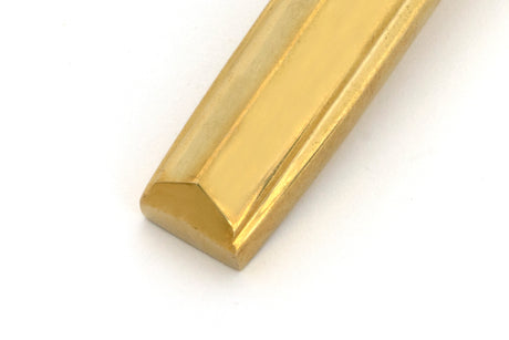 From The Anvil - Polished Brass Night-Vent Locking Art Deco Fastener | Sku. 51925 | Trade Door Handles.