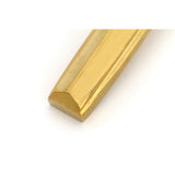 From The Anvil - Polished Brass Night-Vent Locking Art Deco Fastener | Sku. 51925 | Trade Door Handles.