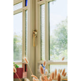 From The Anvil - Aged Brass Night-Vent Locking Art Deco Fastener | Sku. 51926 | Trade Door Handles.