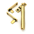 From The Anvil - Aged Brass Night-Vent Locking Art Deco Fastener | Sku. 51926 | Trade Door Handles.