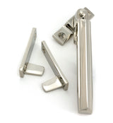 From The Anvil - Polished Nickel Night-Vent Locking Art Deco Fastener | Sku. 51927 | Trade Door Handles.