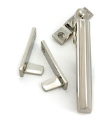 From The Anvil - Polished Nickel Night-Vent Locking Art Deco Fastener