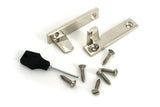 From The Anvil - Polished Nickel Night-Vent Locking Art Deco Fastener | Sku. 51927 | Trade Door Handles.