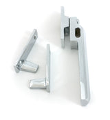 From The Anvil - Polished Chrome Night-Vent Locking Art Deco Fastener | Sku. 51928 | Trade Door Handles.