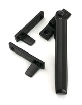 From The Anvil - Aged Bronze Night-Vent Locking Art Deco Fastener | Sku. 51929 | Trade Door Handles.