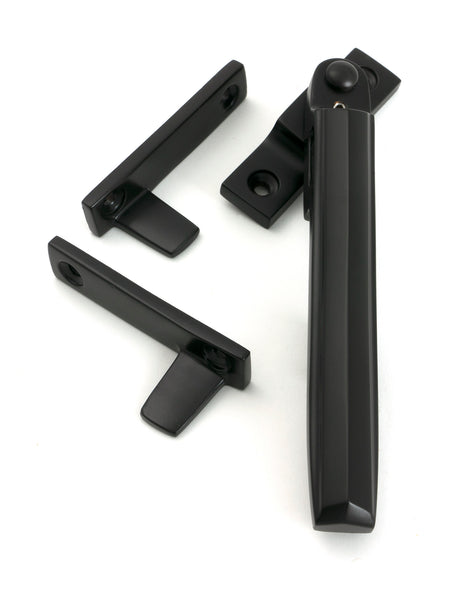 From The Anvil - Aged Bronze Night-Vent Locking Art Deco Fastener | Sku. 51929 | Trade Door Handles.