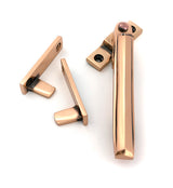 From The Anvil - Polished Bronze Night-Vent Locking Art Deco Fastener