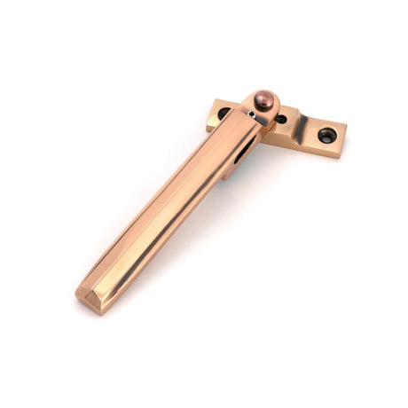 From The Anvil - Polished Bronze Night-Vent Locking Art Deco Fastener | Sku. 51930 | Trade Door Handles.