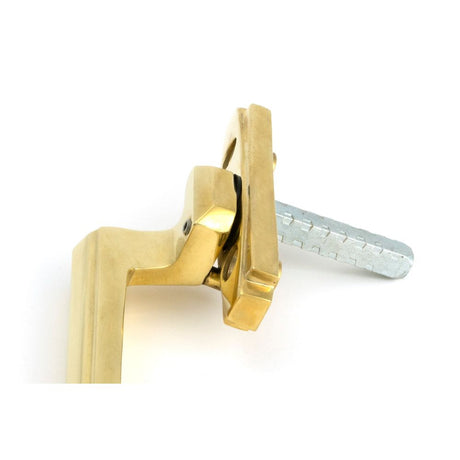 From The Anvil - Polished Brass Art Deco Espag - LH | Sku. 51931 | Trade Door Handles.