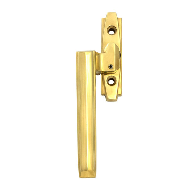 From The Anvil - Polished Brass Art Deco Espag - LH | Sku. 51931 | Trade Door Handles.