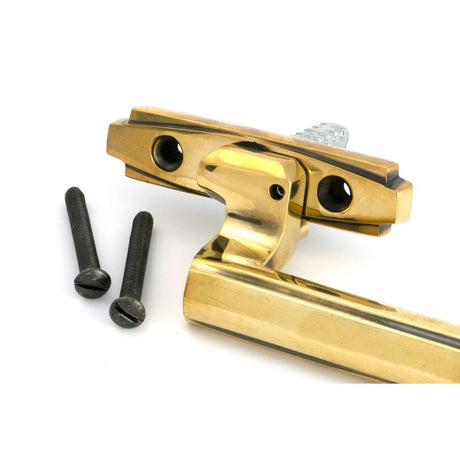 From The Anvil - Aged Brass Art Deco Espag - LH | Sku. 51932 | Trade Door Handles.