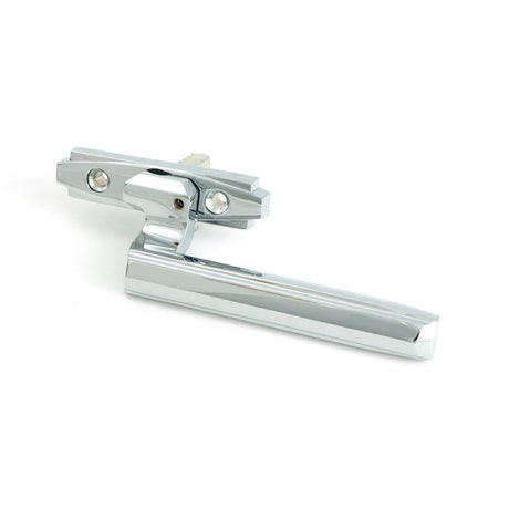 From The Anvil - Polished Chrome Art Deco Espag - LH | Sku. 51934 | Trade Door Handles.