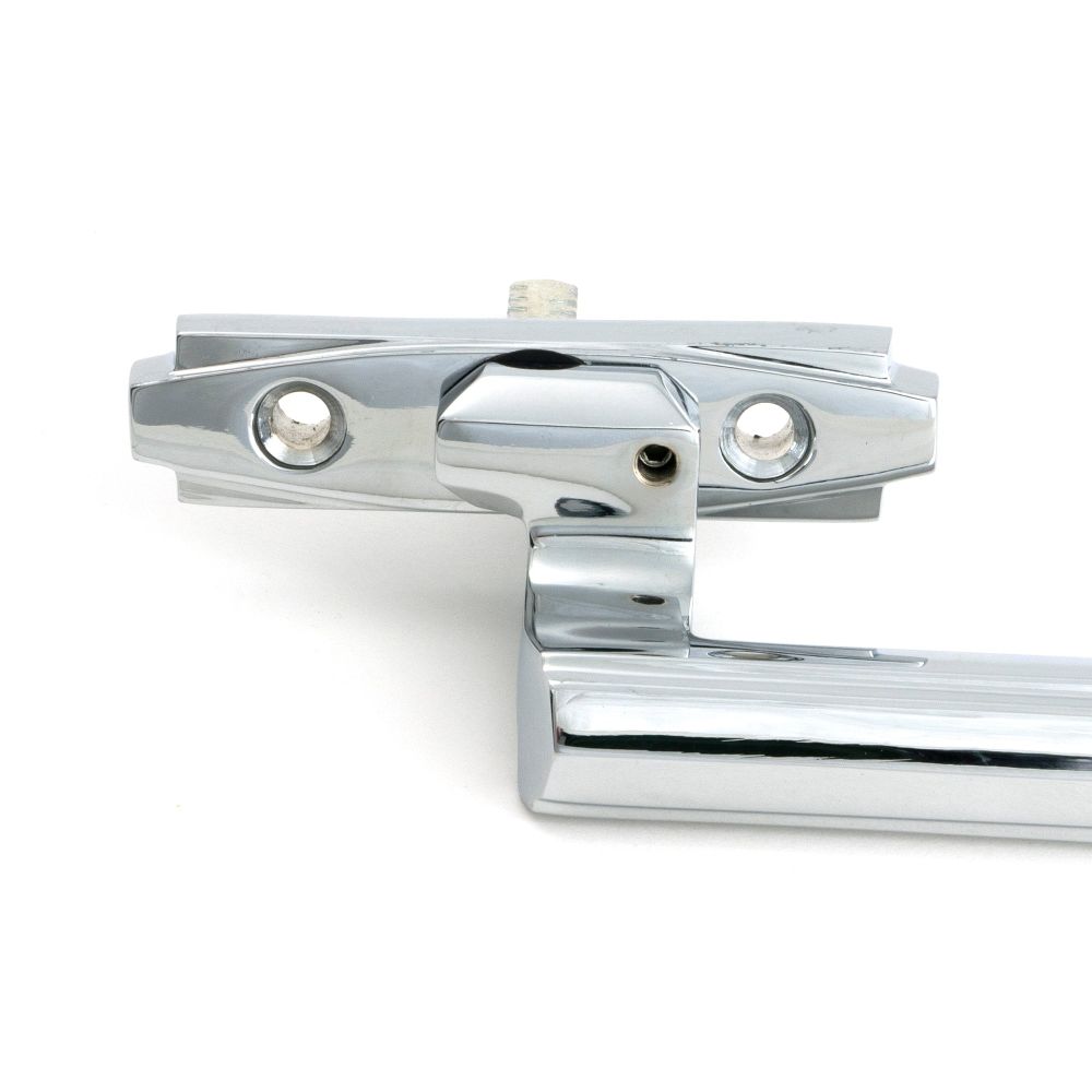 From The Anvil - Polished Chrome Art Deco Espag - LH | Sku. 51934 | Trade Door Handles.