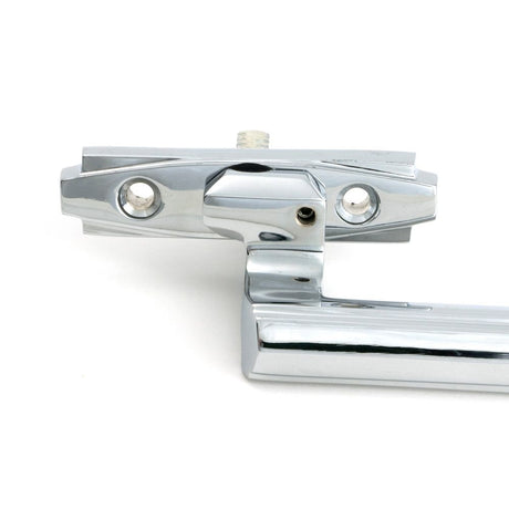 From The Anvil - Polished Chrome Art Deco Espag - LH | Sku. 51934 | Trade Door Handles.