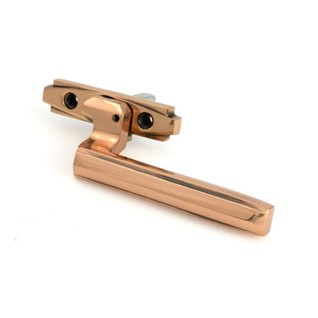 From The Anvil - Polished Bronze Art Deco Espag - LH | Sku. 51936 | Trade Door Handles.