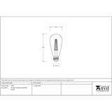 From The Anvil - Vintage LED Edison Light Bulb - 5W E27 | Sku. 51937 | Trade Door Handles.