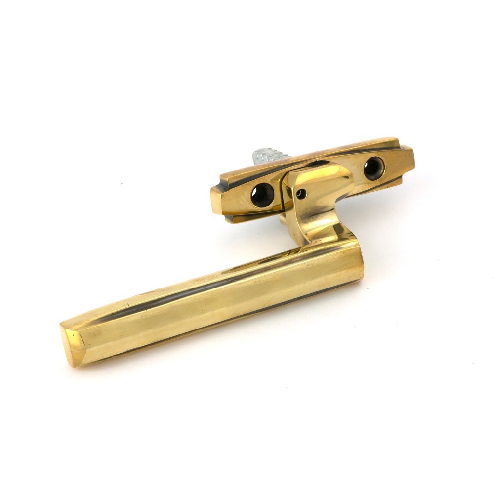 From The Anvil - Aged Brass Art Deco Espag - RH | Sku. 51946 | Trade Door Handles.