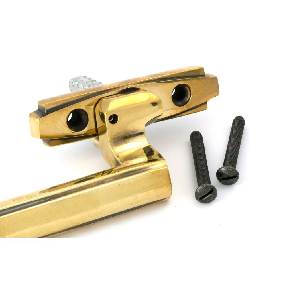 From The Anvil - Aged Brass Art Deco Espag - RH | Sku. 51946 | Trade Door Handles.