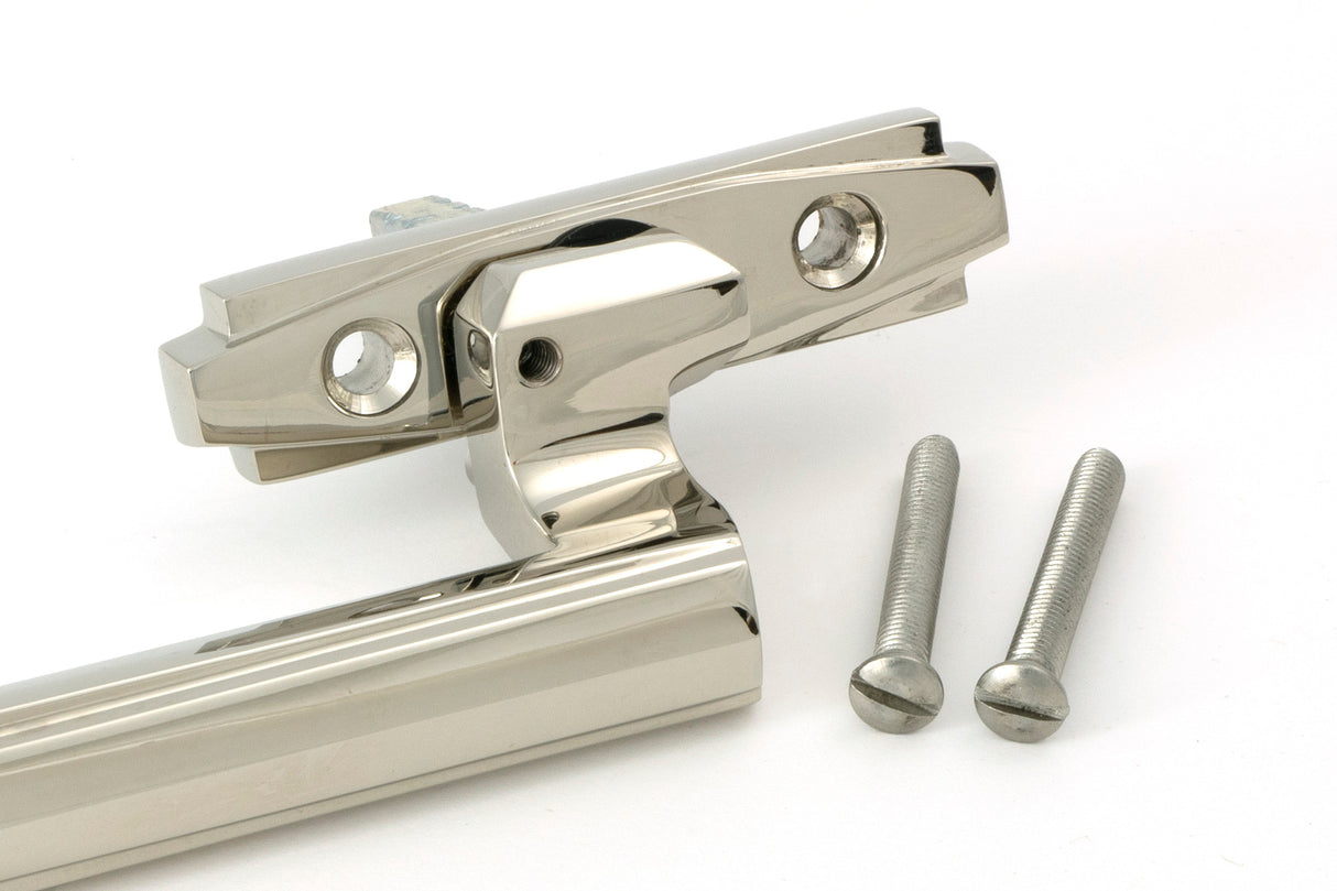 From The Anvil - Polished Nickel Art Deco Espag - RH | Sku. 51947 | Trade Door Handles.