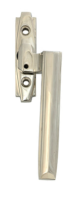 This is an image of From The Anvil - Polished Nickel Art Deco Espag - RH available to order from Trade Door Handles in Kendal.