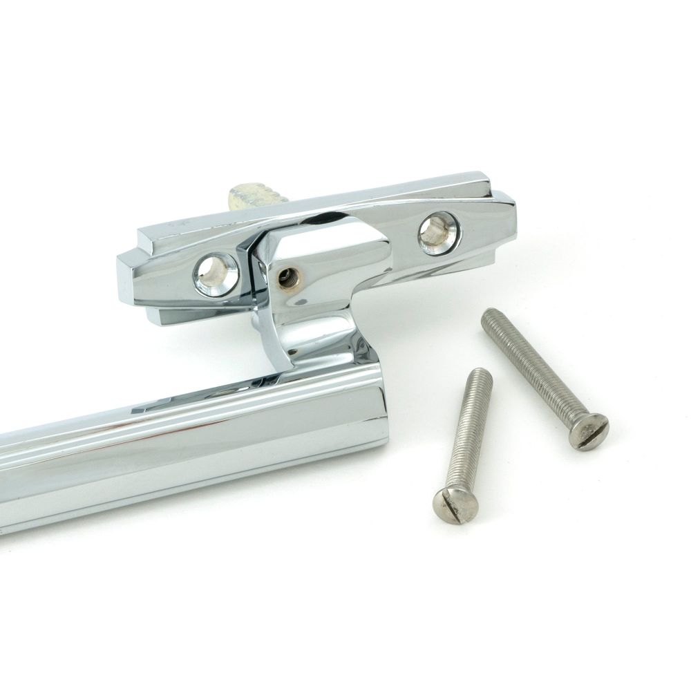 From The Anvil - Polished Chrome Art Deco Espag - RH | Sku. 51948 | Trade Door Handles.