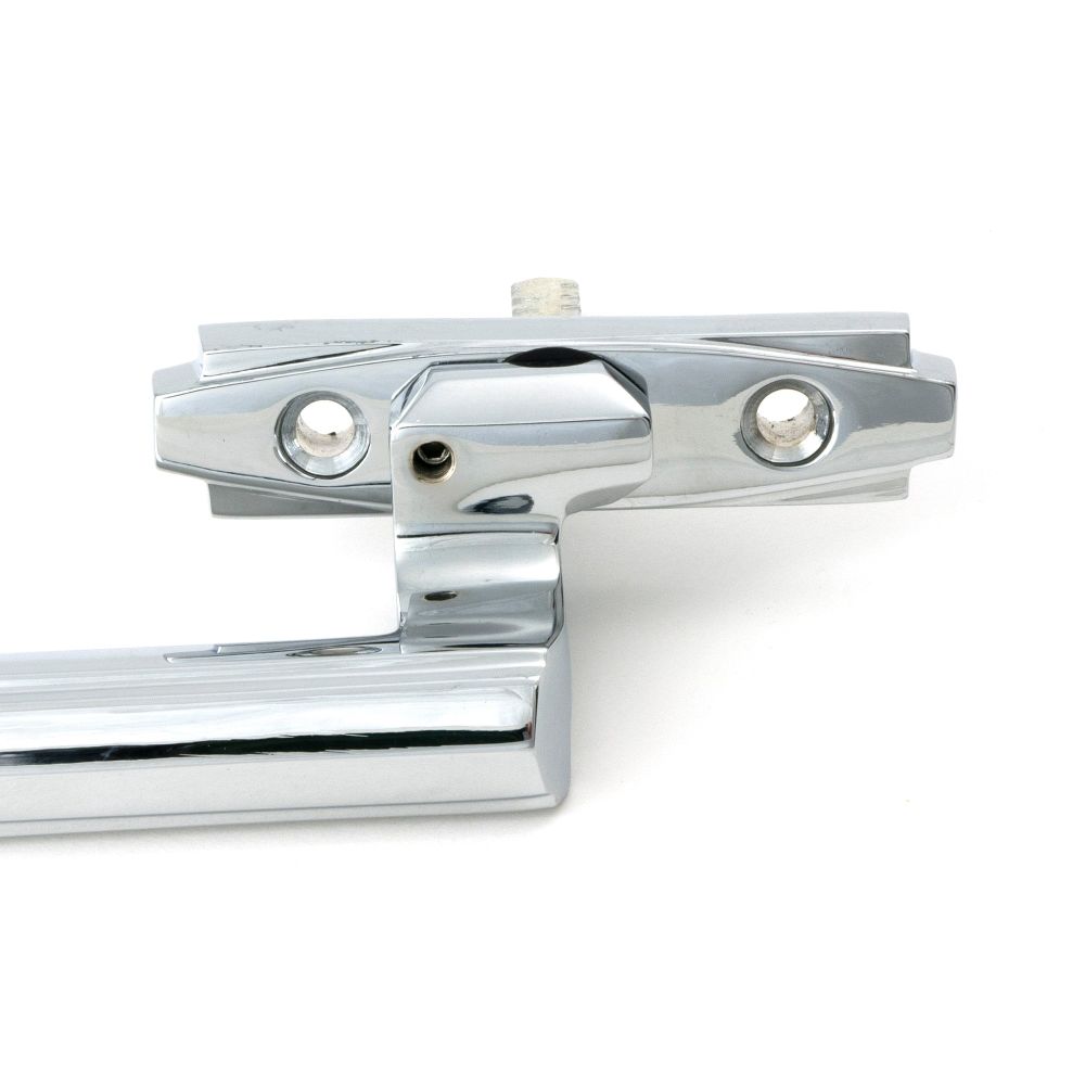 From The Anvil - Polished Chrome Art Deco Espag - RH | Sku. 51948 | Trade Door Handles.