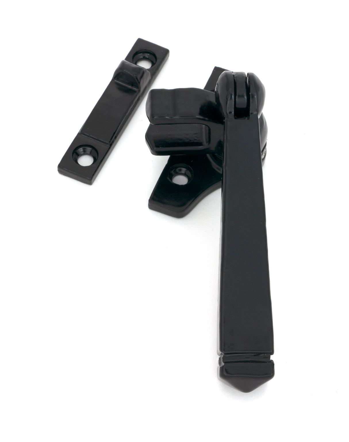 From The Anvil - Black Night-Vent Locking Avon Fastener (Steel Window) | Sku. 51990 | Trade Door Handles.