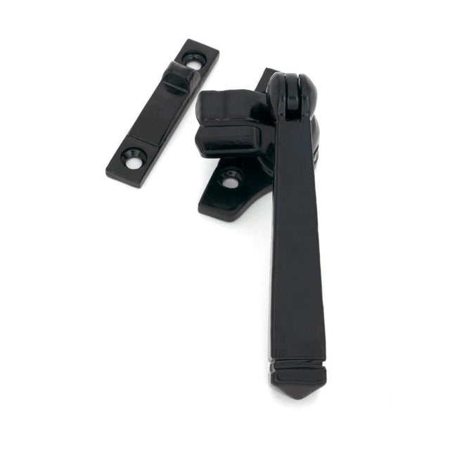 From The Anvil - Black Night-Vent Locking Avon Fastener (Steel Window) | Sku. 51990 | Trade Door Handles.