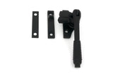 From The Anvil - Matt Black Night-Vent Locking Reeded Fastener (Steel Window) | Sku. 51994 | Trade Door Handles.