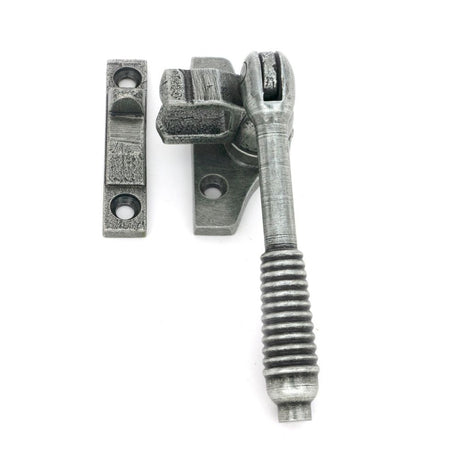 From The Anvil - Pewter Night-Vent Locking Reeded Fastener (Steel Window) | Sku. 51995 | Trade Door Handles.