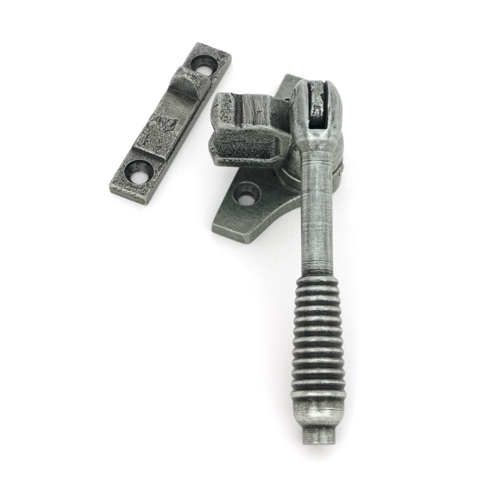From The Anvil - Pewter Night-Vent Locking Reeded Fastener (Steel Window) | Sku. 51995 | Trade Door Handles.