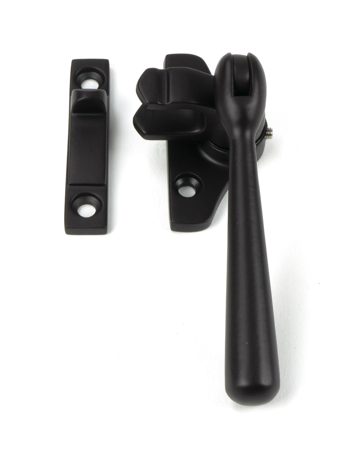 From The Anvil - Aged Bronze Night-Vent Locking Newbury Fastener (Steel Window) | Sku. 51997 | Trade Door Handles.