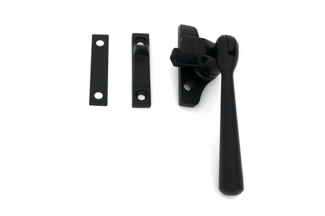 From The Anvil - Matt Black Night-Vent Locking Newbury Fastener (Steel Window) | Sku. 51998 | Trade Door Handles.