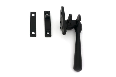 From The Anvil - Matt Black Night-Vent Locking Newbury Fastener (Steel Window) | Sku. 51998 | Trade Door Handles.
