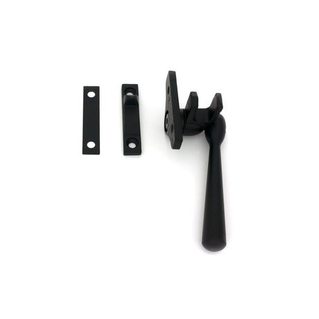 From The Anvil - Matt Black Night-Vent Locking Newbury Fastener (Steel Window) | Sku. 51998 | Trade Door Handles.