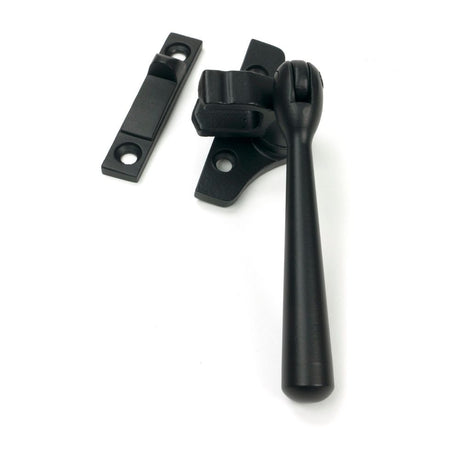From The Anvil - Matt Black Night-Vent Locking Newbury Fastener (Steel Window) | Sku. 51998 | Trade Door Handles.
