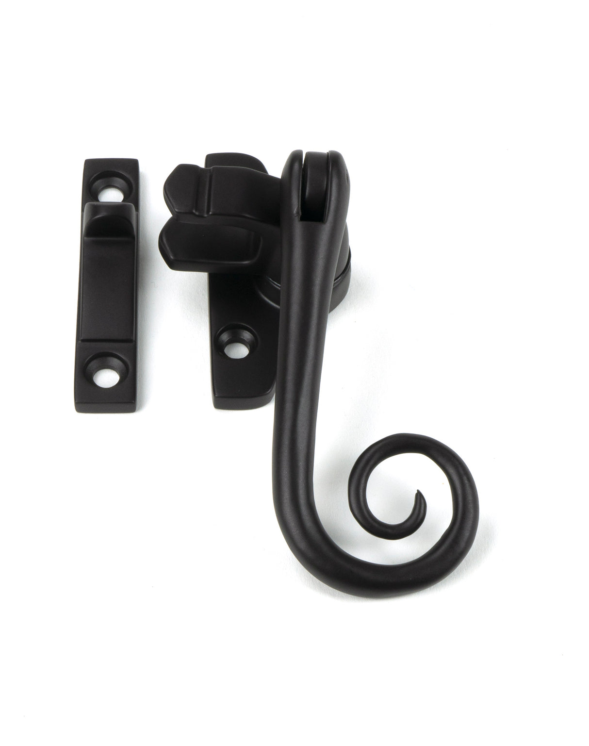 From The Anvil - Aged Bronze Night-Vent Locking Monkeytail Fastener (Steel Window) | Sku. 52001 | Trade Door Handles.