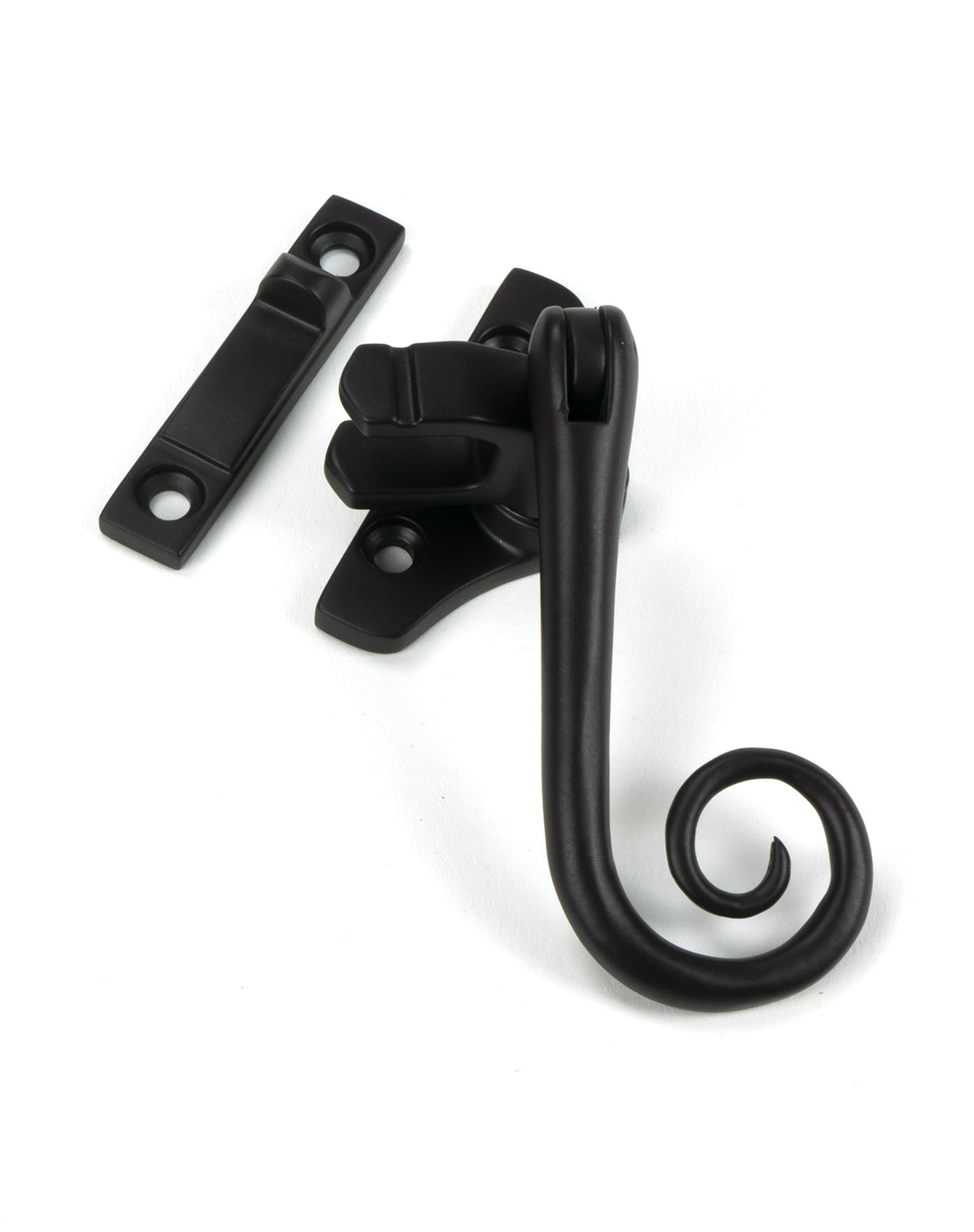 From The Anvil - Aged Bronze Night-Vent Locking Monkeytail Fastener (Steel Window) | Sku. 52001 | Trade Door Handles.