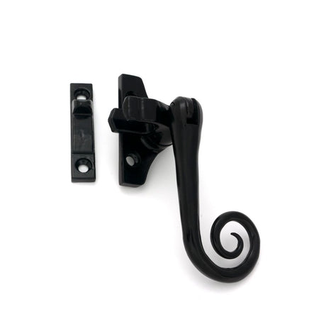 From The Anvil - Black Night-Vent Locking Monkeytail Fastener (Steel Window) | Sku. 52002 | Trade Door Handles.