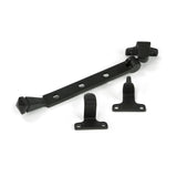 From The Anvil - Aged Bronze 8" Avon Stay (Steel Window) | Sku. 52007 | Trade Door Handles.