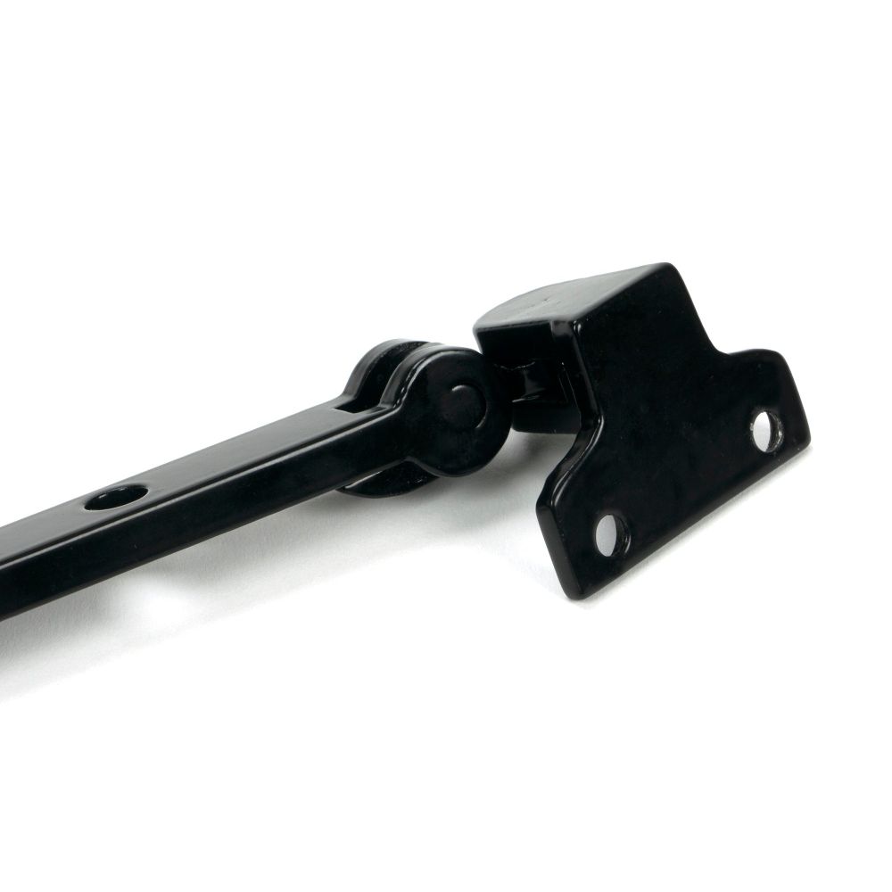 From The Anvil - Black 8" Avon Stay (Steel Window) | Sku. 52008 | Trade Door Handles.