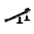 From The Anvil - Black 8" Avon Stay (Steel Window) | Sku. 52008 | Trade Door Handles.