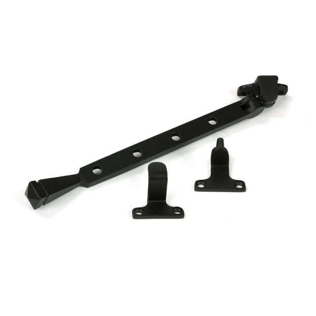 From The Anvil - Aged Bronze 10" Avon Stay (Steel Window) | Sku. 52011 | Trade Door Handles.