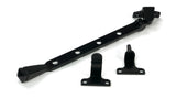From The Anvil - Black 10" Avon Stay (Steel Window) | Sku. 52012 | Trade Door Handles.
