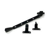 From The Anvil - Black 10" Avon Stay (Steel Window) | Sku. 52012 | Trade Door Handles.