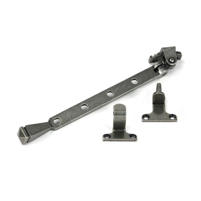 From The Anvil - Pewter 10" Avon Stay (Steel Window) | Sku. 52013 | Trade Door Handles.