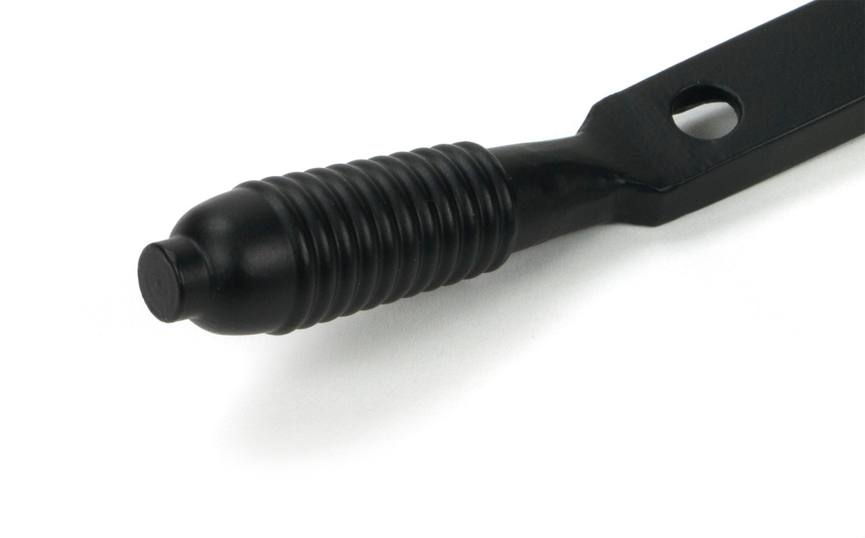 From The Anvil - Matt Black 8" Newbury Stay (Steel Window) | Sku. 52024 | Trade Door Handles.